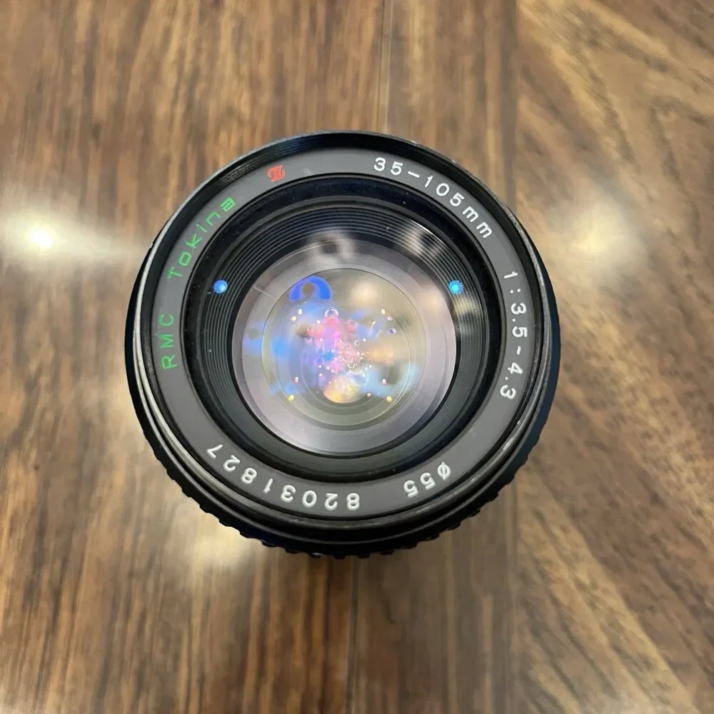 RMC Tokina Close Focusing Zoom 35-105mm 1:3.5-4.3 Lens